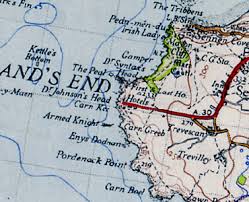 Welcome to the stithians google satellite map! History Of Lands End In Penwith And Cornwall Map And Description