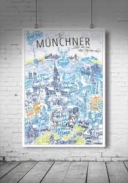 The Munchner Schau Ma Moi Dann Seng Mas Scho In 2020 City Poster Poster Kaufen Poster