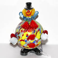 In creating each murano clown, the venetian. Vetri Di Murano Clown With Round Belly Murano Glass Decovista Colorful Design Furniture Statues Wall Sculptures