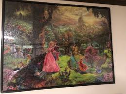 A new generation awakens to sleeping beauty. Sleeping Beauty Disney Princess Thomas Kinkade Puzzle Turned Etsy