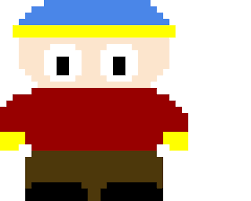 Eric cartman pixel art