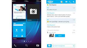 You can try iskoot instead. Skype For Blackberry Z10 Ubergizmo