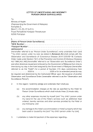 Authorization letters are documents which transfer power from one person to another, even if only as a token or in a nominal manner. Https Visa Educationmalaysia Gov My Media Docs Letter Of Undertaking And Indemnity V1 0 Pdf