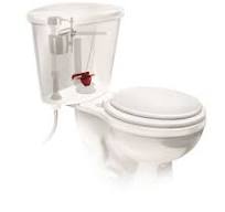 Clapet de réservoir de toilette Fluidmaster, caoutchouc, résistant au  chlore, 2 1/2 po de diamètre