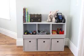 If you decide to build this version, you will want a few extra pieces of wood/mdf spaced throughout to keep the shelves from sagging. How To Make A Diy Toy Storage Shelf For Toddlers Heart Of A Mum