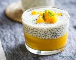 Recette De Chia Pudding Leger Au Lait De Coco Citron Et Mangue Recette Recette Chia Graine De Chia Recette Recettes De Cuisine