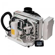 Ducting bends are as slight as possible to keep air restriction to a minimum. Marine Air Conditioner 16 000 Btu Webasto Fcf0016000gs