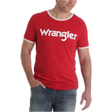 Wrangler Mens Retro Kabel Logo Graphic T Shirt