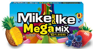 Mega Mix Assorted Fruit Candy Mike And Ike