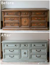 Before And After General Finishes Persian Blue Dresser Furniture Designs Plans Blue Dresser Furniture Makeover