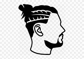 Download high quality royalty free black hairstyles clip art from our collection of 65,000,000 royalty free clip art graphics. Male Hairstyles By Jisun Fade Hair Cut Clip Art Black And White Free Transparent Png Clipart Images Download