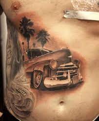 Body art for men's tattoo design has reached its pinnacle. 15 Cool And Classic Car Tattoo Designs With Meanings