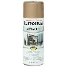 Stops Rust Metallic Spray Paint