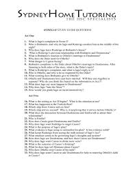 Othello Act Questions Study Guide 1-3.Pdf - Othello Act Questions Study  Guide 1-3 Act One: 1. What Was Iago'S Complaint In Scene One? Iago'S  Complaint | Course Hero