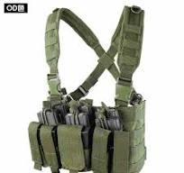 Adjustable Combat Multi Magazine Pocket Customized Made Molle Urban Combat  Chest Rig Safety Vest
