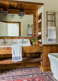 14 Amazing Farmhouse Trough Bathroom Sink Designs Decor Home Ideas Bathroom Farmhouse Style Rustic Bathroom Vanities Rustic Bathrooms