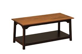 Coffee tables, end tables, sofa & hall tables, lamp tables collections. Amazon Com Wood Shaker Coffee Table Amish Furniture Farmhouse Tables Honey Brown Black 2 Tier Shelves Storage Coffee Tables For Living Room Black Home Kitchen