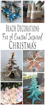 So i put together a collection of favorite beach christmas decorations and ideas, inspired by sea, sand, shells, and simplicity. Handmade Beach Themed Christmas Decorations For A Coastal Inspired Christmas Glitter N Spice