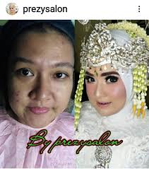 Makeup Natural Pengantin Berhijab Prezy Salon Prezy Salon