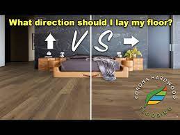 Hardwood floors borders between rooms. Determining The Direction To Lay Install Hardwood Laminate Or Luxury Vinyl Plank Flooring Youtube