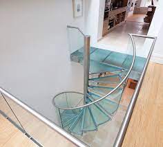 Glass Spiral Staircase Contemporary Staircase Toronto By Eestairs America Inc Houzz