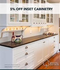 Crystal Cabinetry Promotion On Inset Cabinets Upgrades Denver Castle Rock Co Https Discount Kitchen Cabinets Free Kitchen Cabinets Solid Wood Kitchen Cabinets