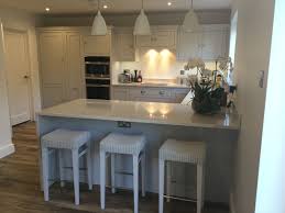 open plan kitchen dining living