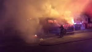 Incendios en guayaquil y fases de su historia. Incendio Consumio Un Bus Estacionado En El Centro De Guayaquil Ecuatepi Noticias Novedades Ofertas Proteccion Contra Incendios Seguridad Industrial Extintores Fuego Ambato Riobamba Quito Cuenca Guayaquil Ecuador