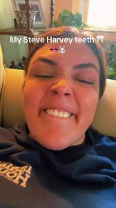 My daughter is not a fan.. #dentalcrowns #crowns #bigteeth