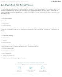 Read on for some hilarious trivia questions that will make your brain and your funny bone work overtime. Quiz Worksheet Hair Related Diseases Study Com