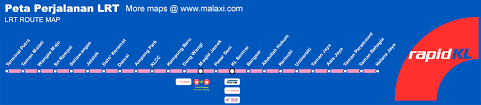 The kelana jaya line (malay: Rapid Kl Kelana Jaya Line Putra Line Peta Perjalanan Lrt