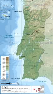 Tomuto pyrenejskému státu náleži ještě souostroví azory a madeira. Geografia Portugalska Wikipedia