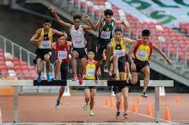 The steeplechase is an obstacle race in athletics, which derives its name from the steeplechase in horse racing.the foremost version of the event is the 3000 metres steeplechase.the 2000 metres steeplechase is the next most common distance. A Div 3000m Steeplechase Asrjc S Ruben Loganathan Defends Title In Controversial Re Run Red Sports