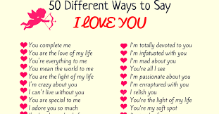 100 Beautifully Romantic Ways To Say I Love You Eslbuzz Learning English I Love You Words Other Ways To Say Say I Love You