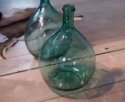 Dame Jeanne 5l Demi John Round Green Glass Bottle French Etsy Couleur Vert Vert Clair Bouteille