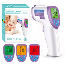 Suhu tubuh normal kita adalah sekitar 36°c. 1 3 Days Fast Shipping Malaysia Digital Ir Infrared Forehead Thermometer Non Contact Baby Adult Body