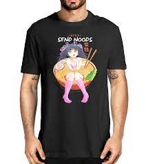 Send Noods Tshirt Ramen Noodle Bowl Shabu Shabu Anime Hentai T-Shirt Otaku  Shirt | eBay