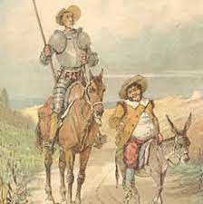 Es también un modelo de aspiración a un ideal ético y estético de vida. Sancho Panza Y Don Quijote Don Quijote