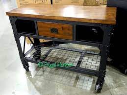 Shop now · cost effective · free delivery · secure checkout Costco Sale Whalen 48 Industrial Metal And Wood Workbench 149 99 Wood Workbench Kitchen Cart Workbench Plans Diy