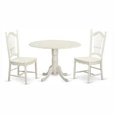 East West Furniture Dublin 3 Piece Drop Leaf Dining Table Set With Dover Wooden Seat Chairs Walmart Com Small Kitchen Table Sets Kitchen Table Settings Kitchen Dinette Sets