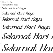 Selamat hari raya font already viewed 88 and downloaded 3 times. Free Fonts Selamat Hari Raya Various Weknow