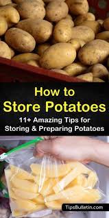 It does not mean that the potato has gone bad; 11 Amazing Ways To Store Potatoes