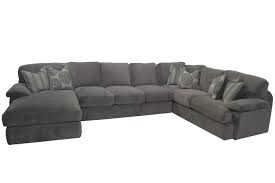 Key West Right Facing Sofa Tux Sectional In Gray Mor Furniture For Less Living Room Sectional Sectional Living Room