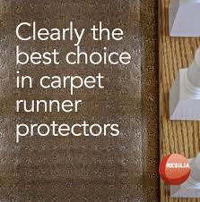 Clear vinyl plastic floor runner/protector for low/deep pile carpet(26in x 50f). Resilia Clear Vinyl Plastic Floor Runner Protector For Low Pile Carpet Skid Resistant Decorative Pattern 27 Inches Wide X 6 Feet Long Walmart Com Walmart Com