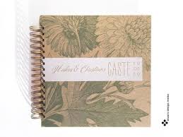 Vintage Kraftpapier Hochzeits Gastebuch Fotoalbum Greenery Wedding Guest Book Vintage Wedding Design