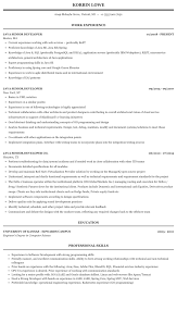 Research and compare developer jobs from top companies by compensation, tech stack, perks and more! Java Senior Developer Resume Sample Mintresume