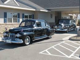 Mitchell Family Funeral Home 47 Lincoln Zephyr 41 Olds Hearse Hearse Funeral Home Funeral