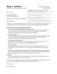 Cover Letter Business Analyst Resume Objective Examples Junior Business Business Analyst Resume Business Analyst Business Resume