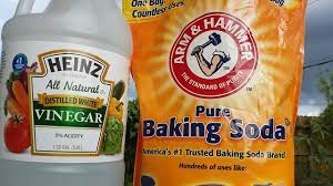 The parts of the hot tub that doesn't want to come off easily, you will need to use vinegar and baking soda. How To Clean Your Shower With Vinegar And Baking Soda Youtube