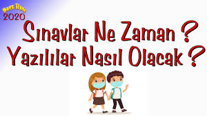 Ortaöğretim kurumlarının tüm sınıf seviyelerinde 1'inci döneme ilişkin yapılamayan sınavların takvimi, 1 mart 2021 tarihinden itibaren 2 haftayı geçmeyecek şekilde. Sinavlar Ne Zaman Basliyor Yazililar Nasil Olacak Sinavlar Nasil Olacak Uzaktan Egitim Aciklandi Youtube